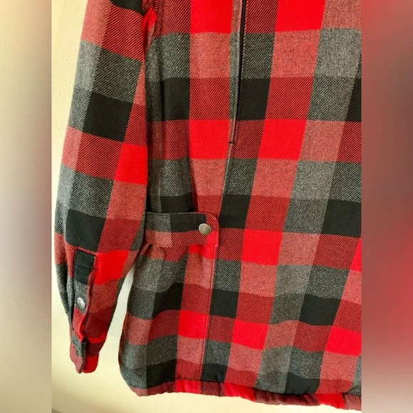 Duluth Trading Lined Flannel Shacket - Picture 9 of 9
